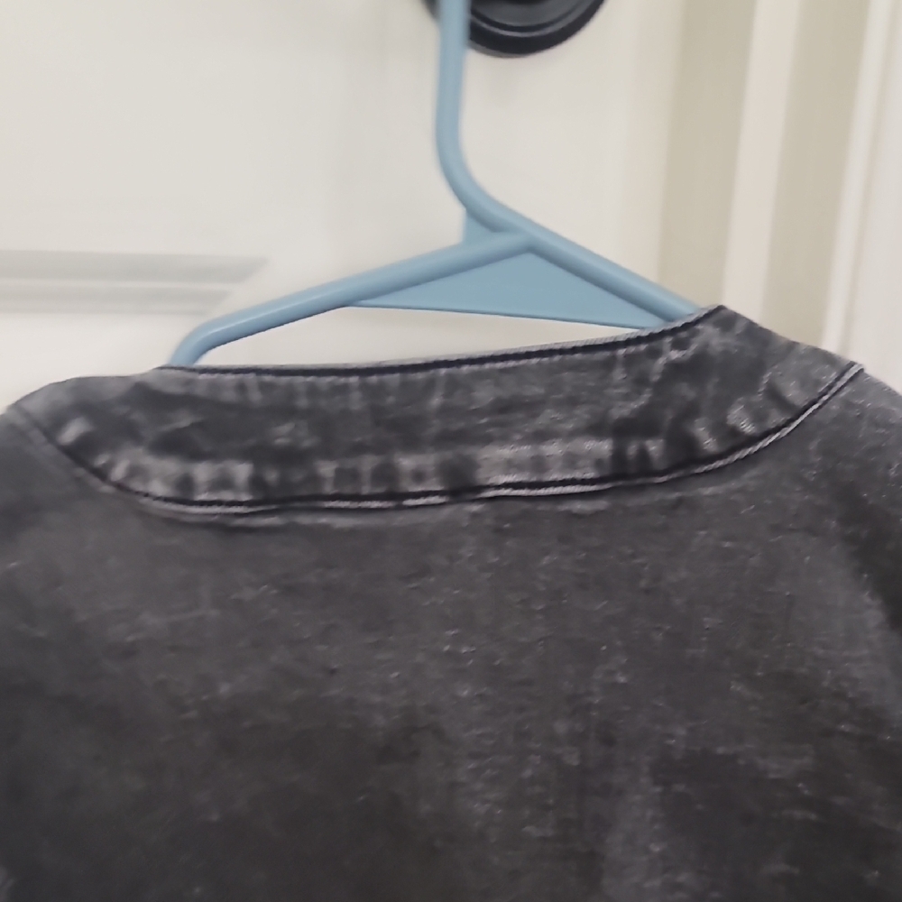 KUT BRAND- Size Small Women Black Denim Jacket - Picture 8 of 15